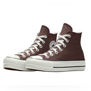 Brown Platform Converse